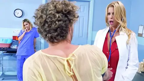 The MUMMY is astonished while a teenager is providing a hand-job