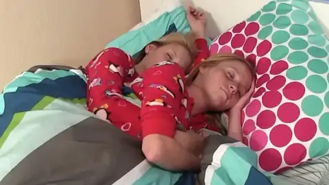 Wondrous POINT OF VIEW forearm-job by petite stepdaughters in pajamas